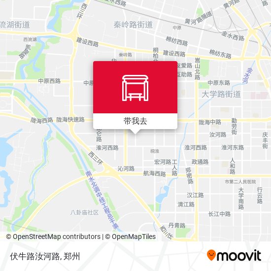 伏牛路汝河路地图