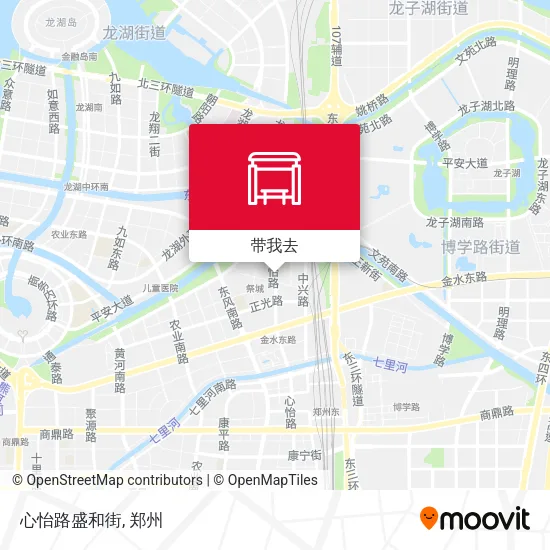 心怡路盛和街地图