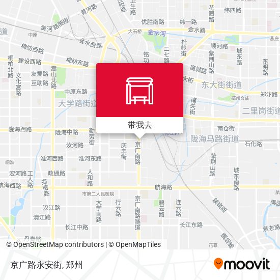 京广路永安街地图