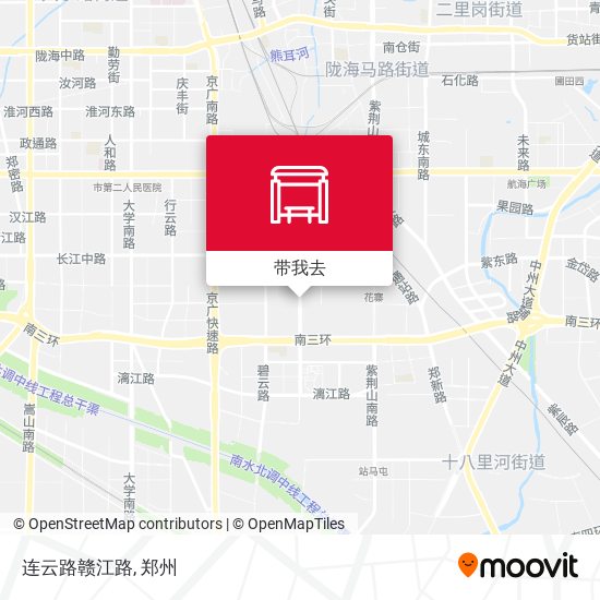 连云路赣江路地图