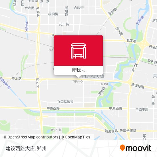 建设西路大庄地图