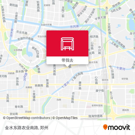 金水东路农业南路地图