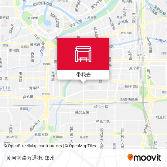 黄河南路万通街地图