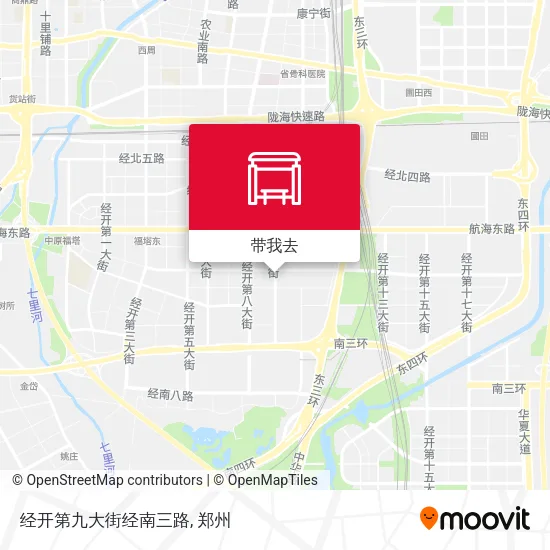经开第九大街经南三路地图