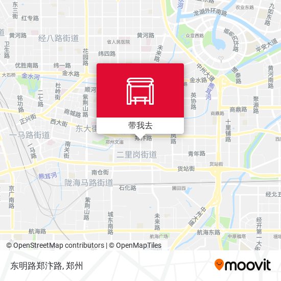 东明路郑汴路地图