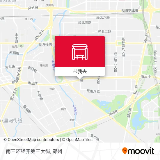 南三环经开第三大街地图