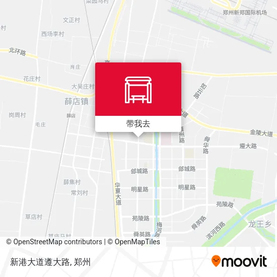 新港大道遵大路地图