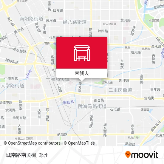 城南路南关街地图