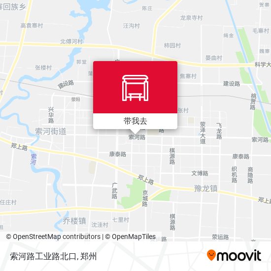 索河路工业路北口地图