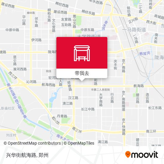 兴华街航海路地图