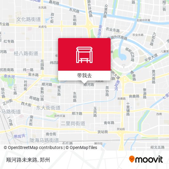 顺河路未来路地图