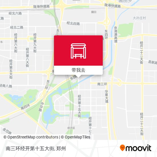 南三环经开第十五大街地图