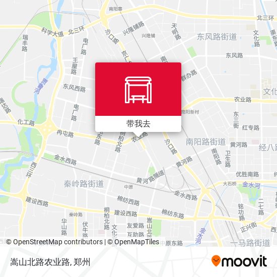 嵩山北路农业路地图