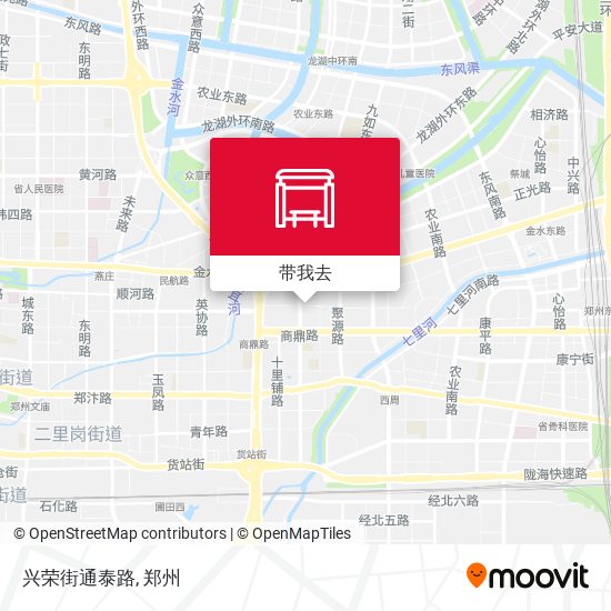 兴荣街通泰路地图