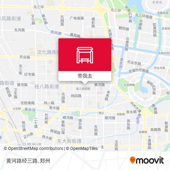 黄河路经三路地图