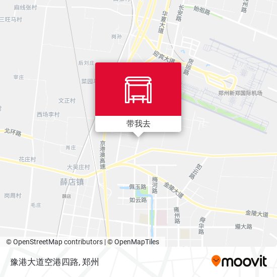 豫港大道空港四路地图