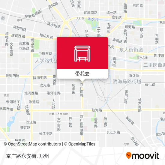 京广路永安街地图