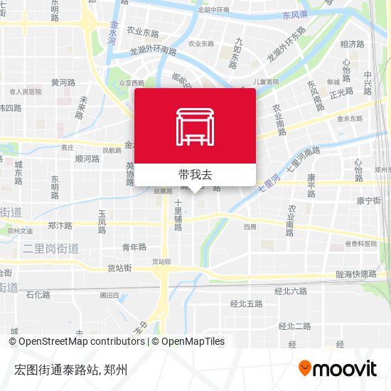 宏图街通泰路站地图