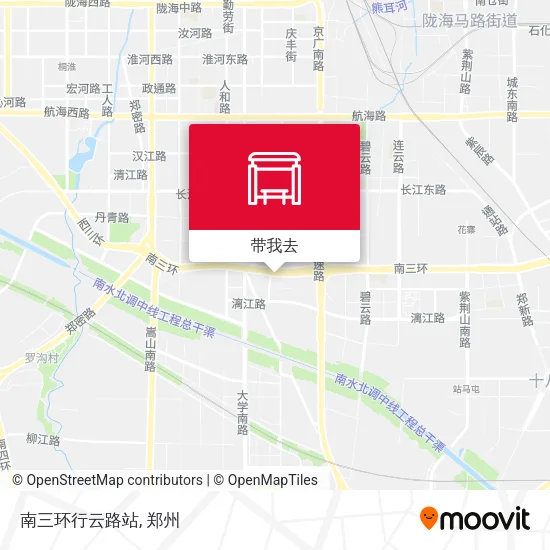 南三环行云路站地图