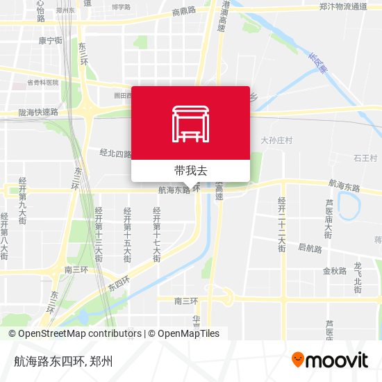 航海路东四环地图