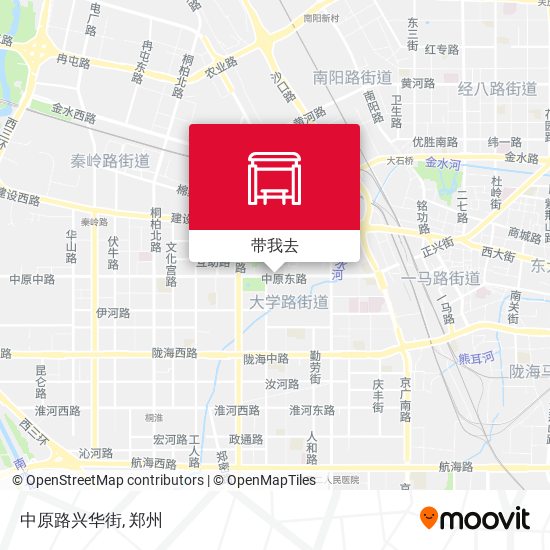 中原路兴华街地图