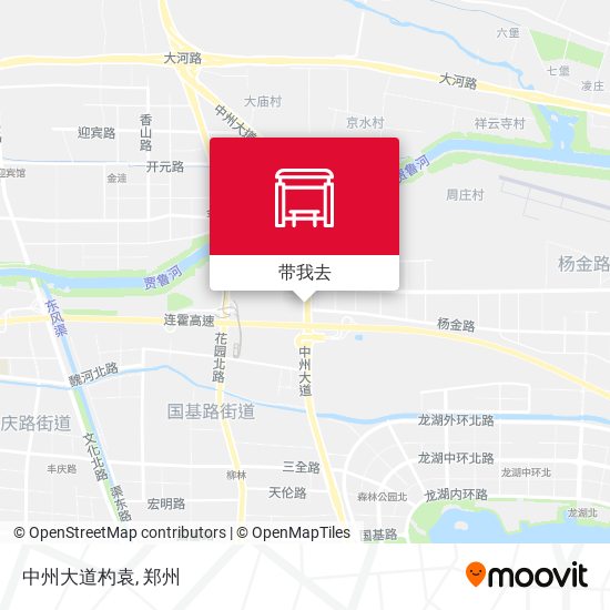 中州大道杓袁地图