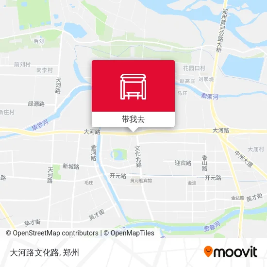 大河路文化路地图