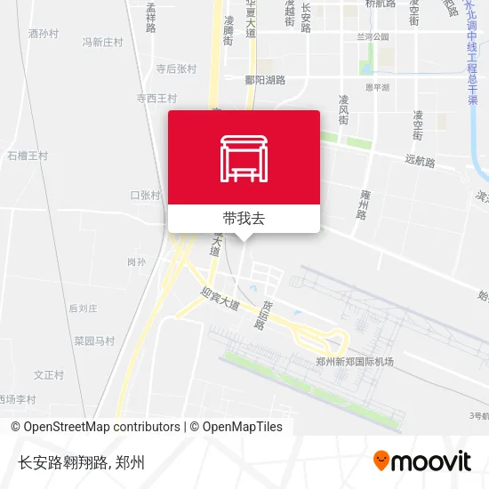 长安路翱翔路地图