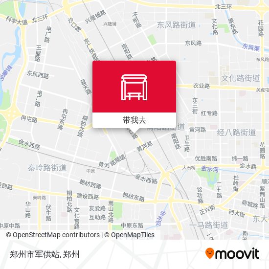 郑州市军供站地图