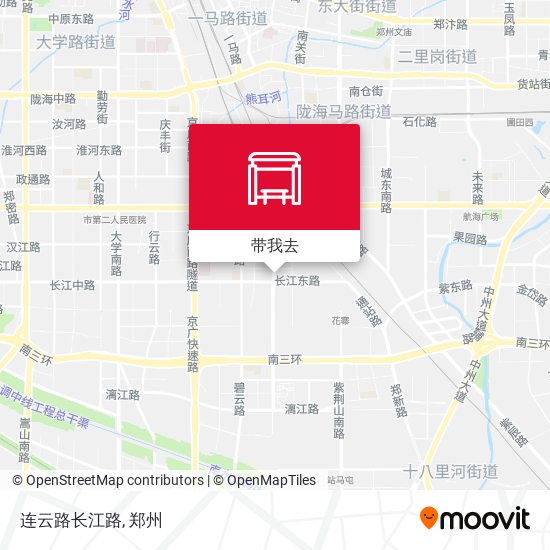 连云路长江路地图