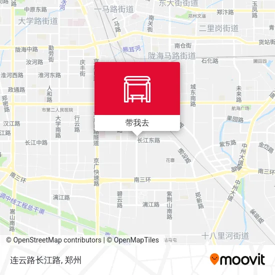 连云路长江路地图