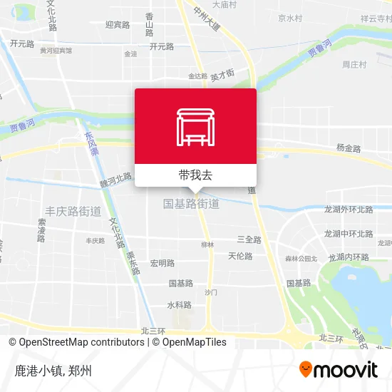 鹿港小镇地图