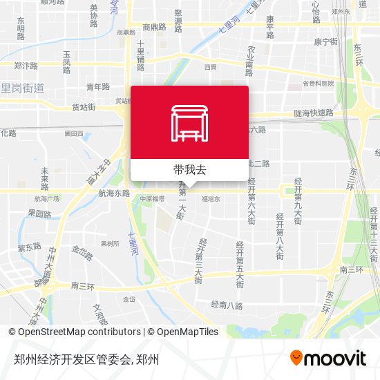 郑州经济开发区管委会地图