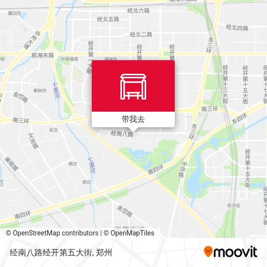 经南八路经开第五大街地图