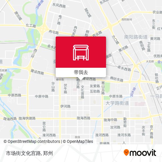 市场街文化宫路地图