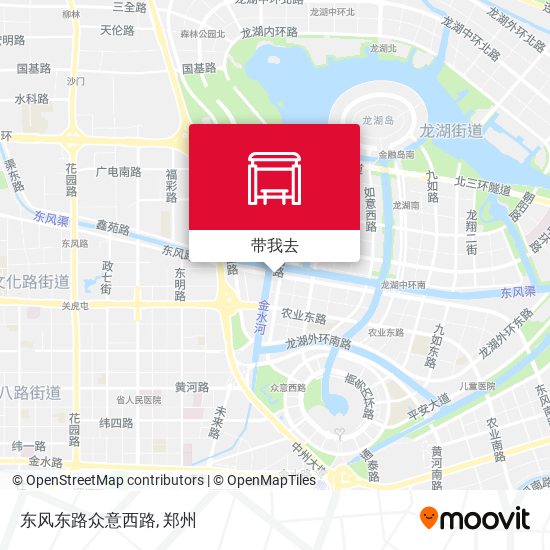 东风东路众意西路地图