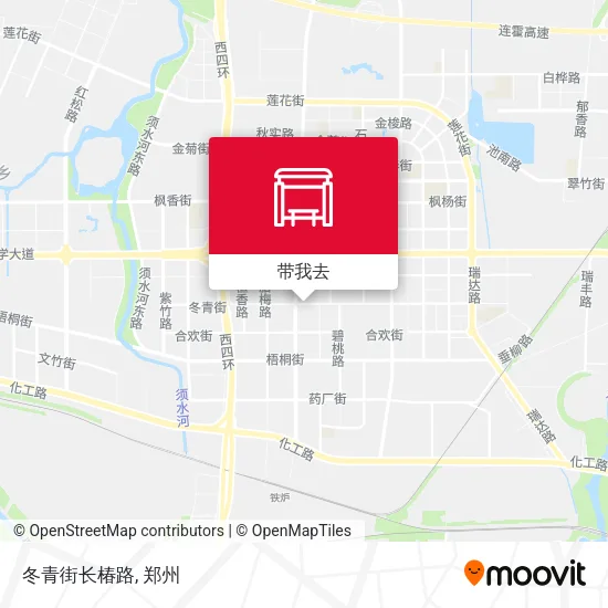 冬青街长椿路地图