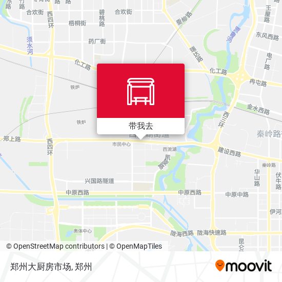 郑州大厨房市场地图