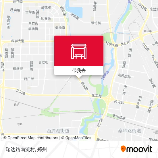瑞达路南流村地图