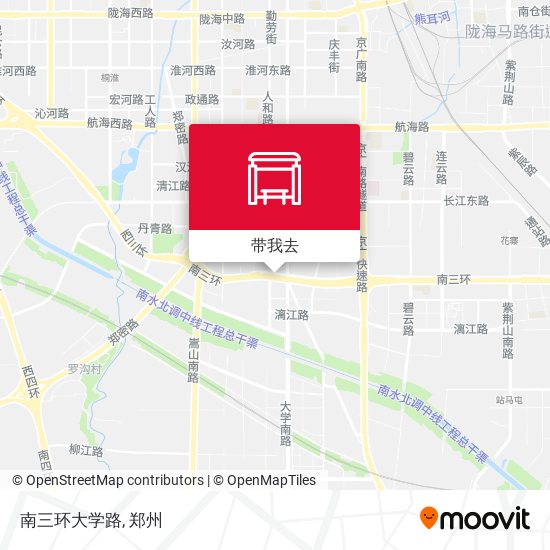 南三环大学路地图