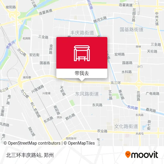 北三环丰庆路站地图
