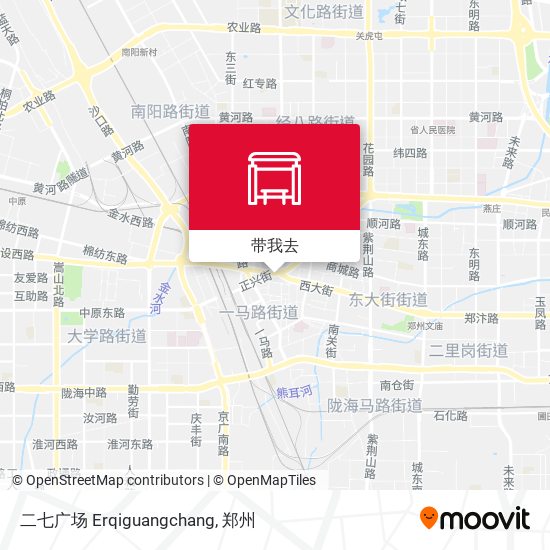 二七广场 Erqiguangchang地图