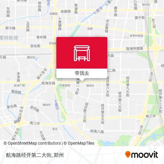 航海路经开第二大街地图