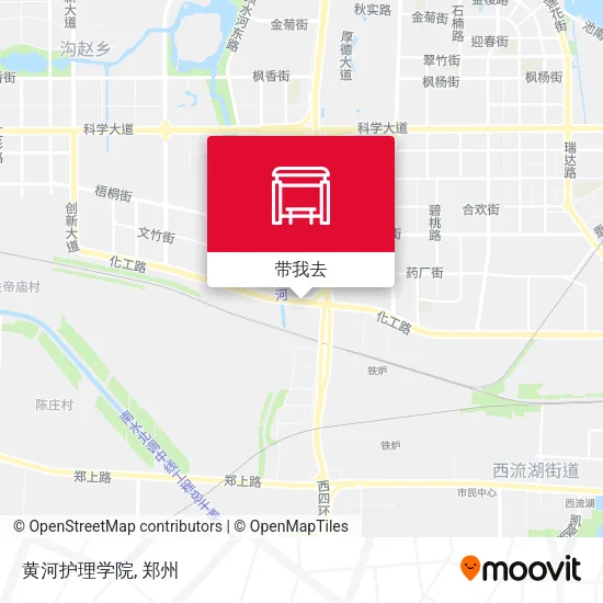黄河护理学院地图