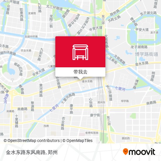 金水东路东风南路地图