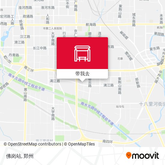 佛岗站地图