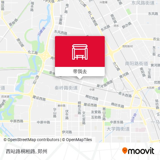 西站路桐柏路地图