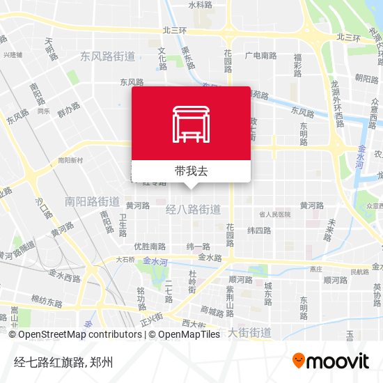 经七路红旗路地图