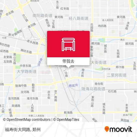 福寿街大同路地图