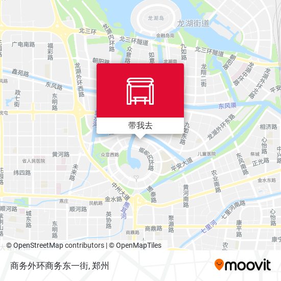 商务外环商务东一街地图